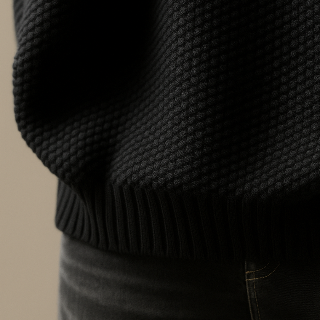 長袖タートルネック