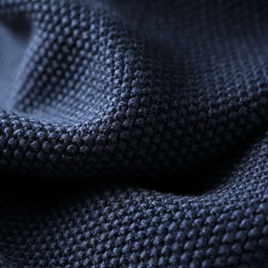 レースポケット付きルーズニットカーディガン