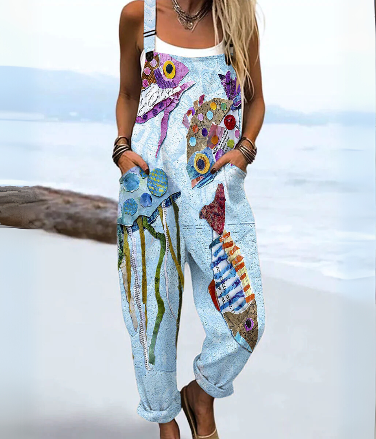 サマージャンプスーツ