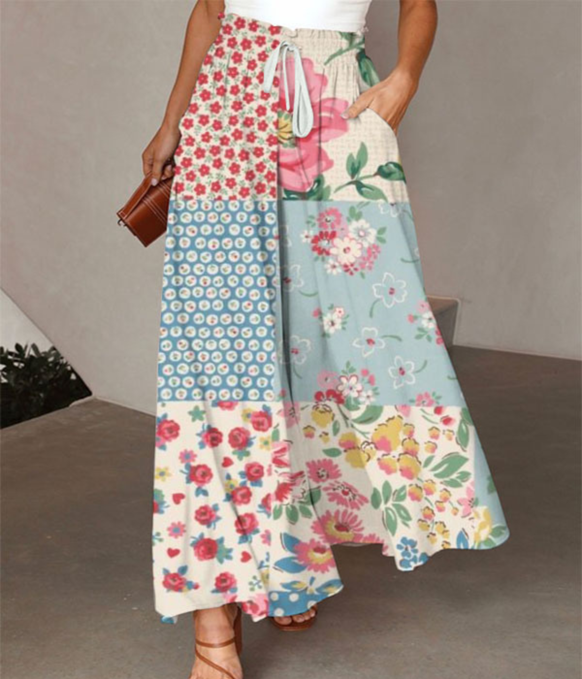 マルチデザイン・ワイドレッグ・パンツ