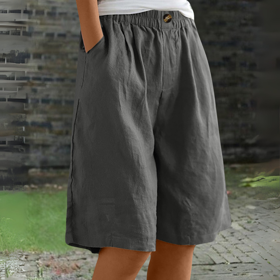 ダークグレー ルーズパンツ