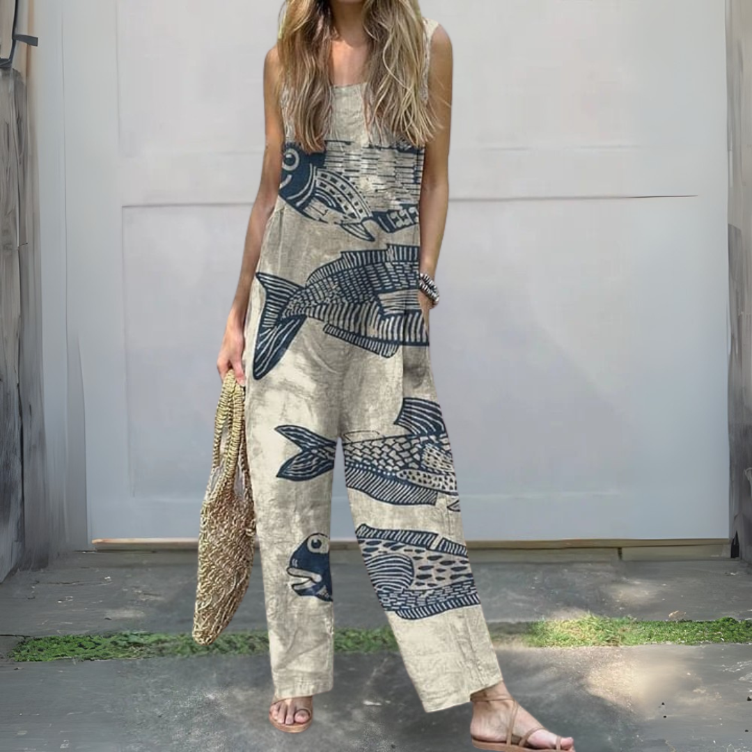 ノースリーブプリントセット