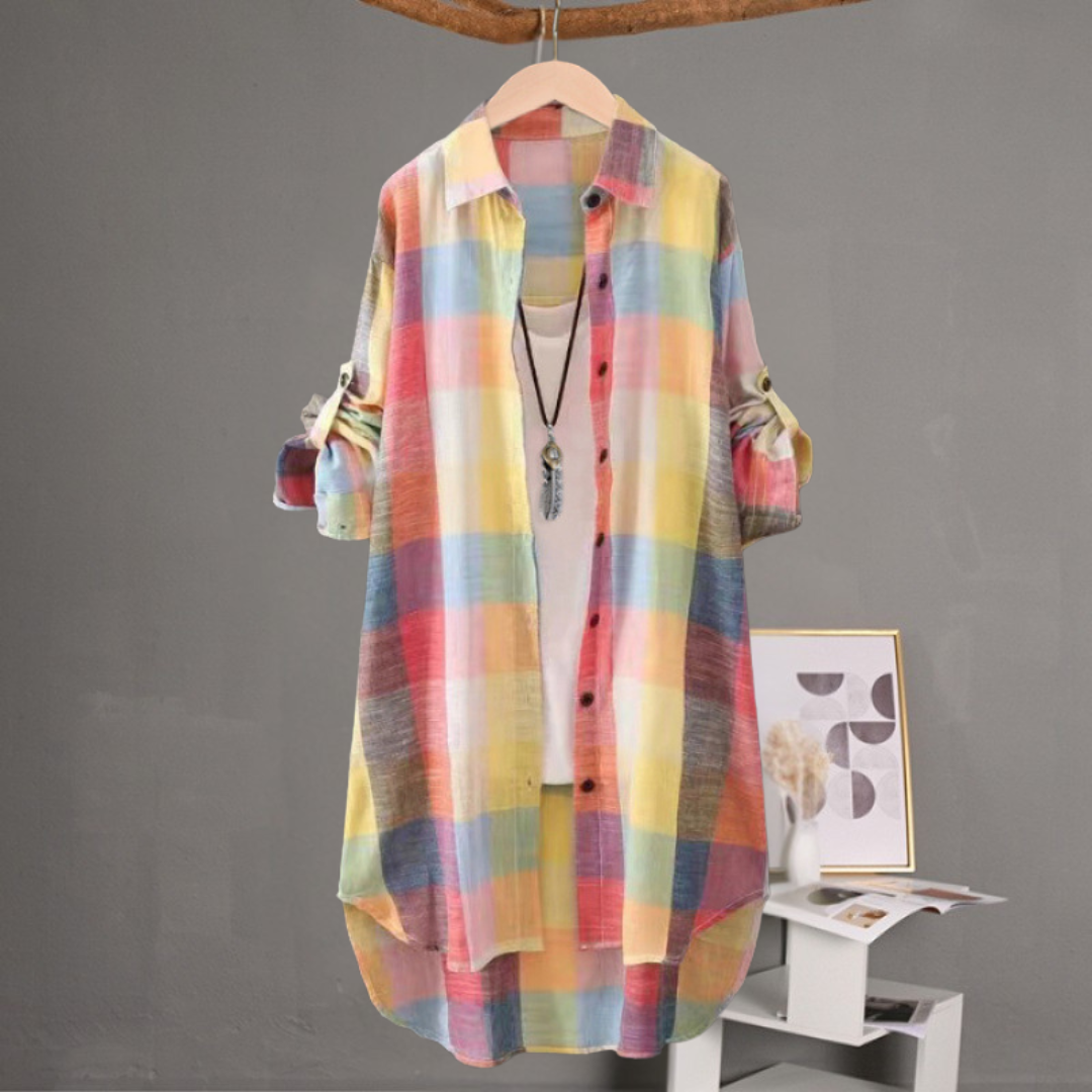 長袖裏起毛サマーシャツ