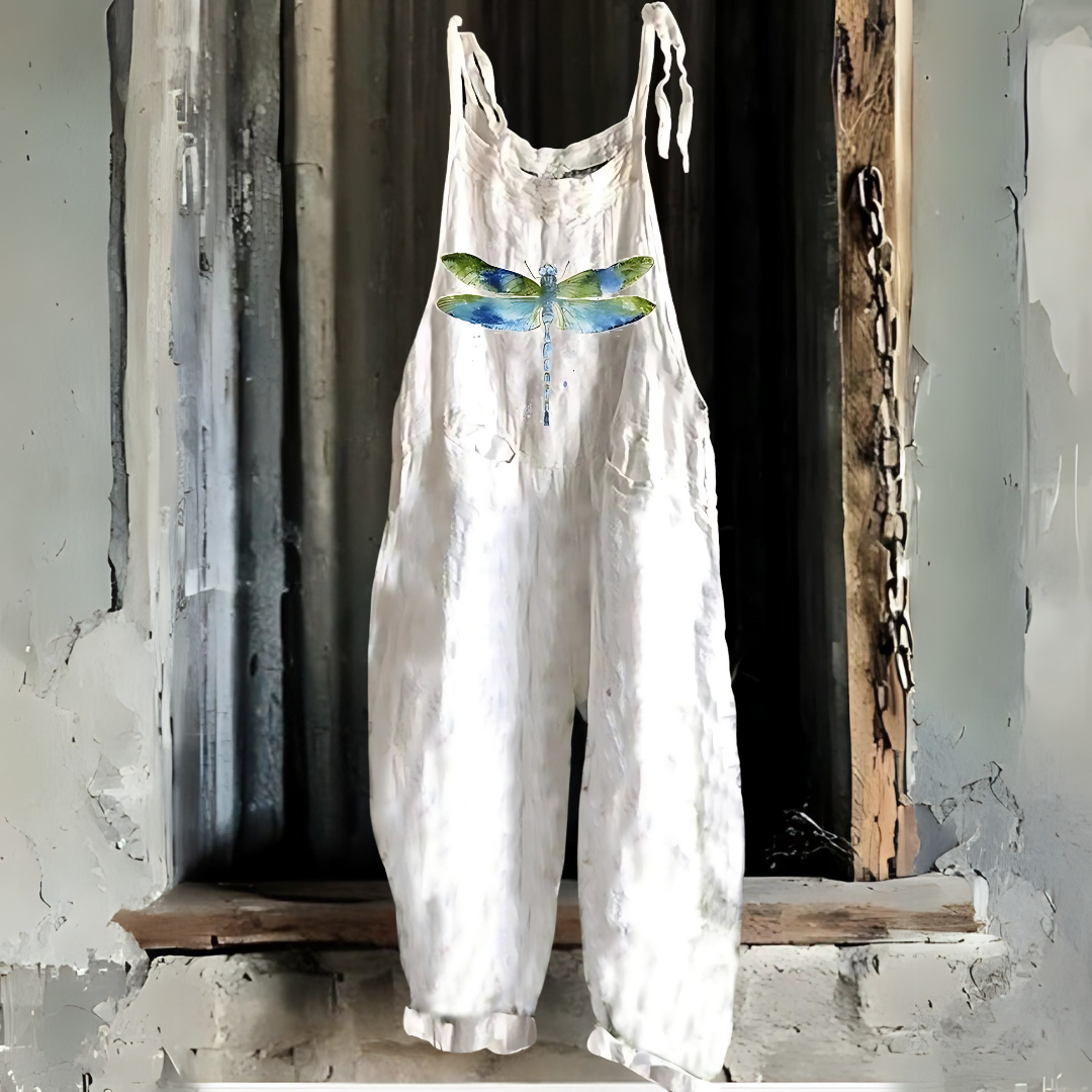 トンボ・レトロプリント・ジャンプスーツ