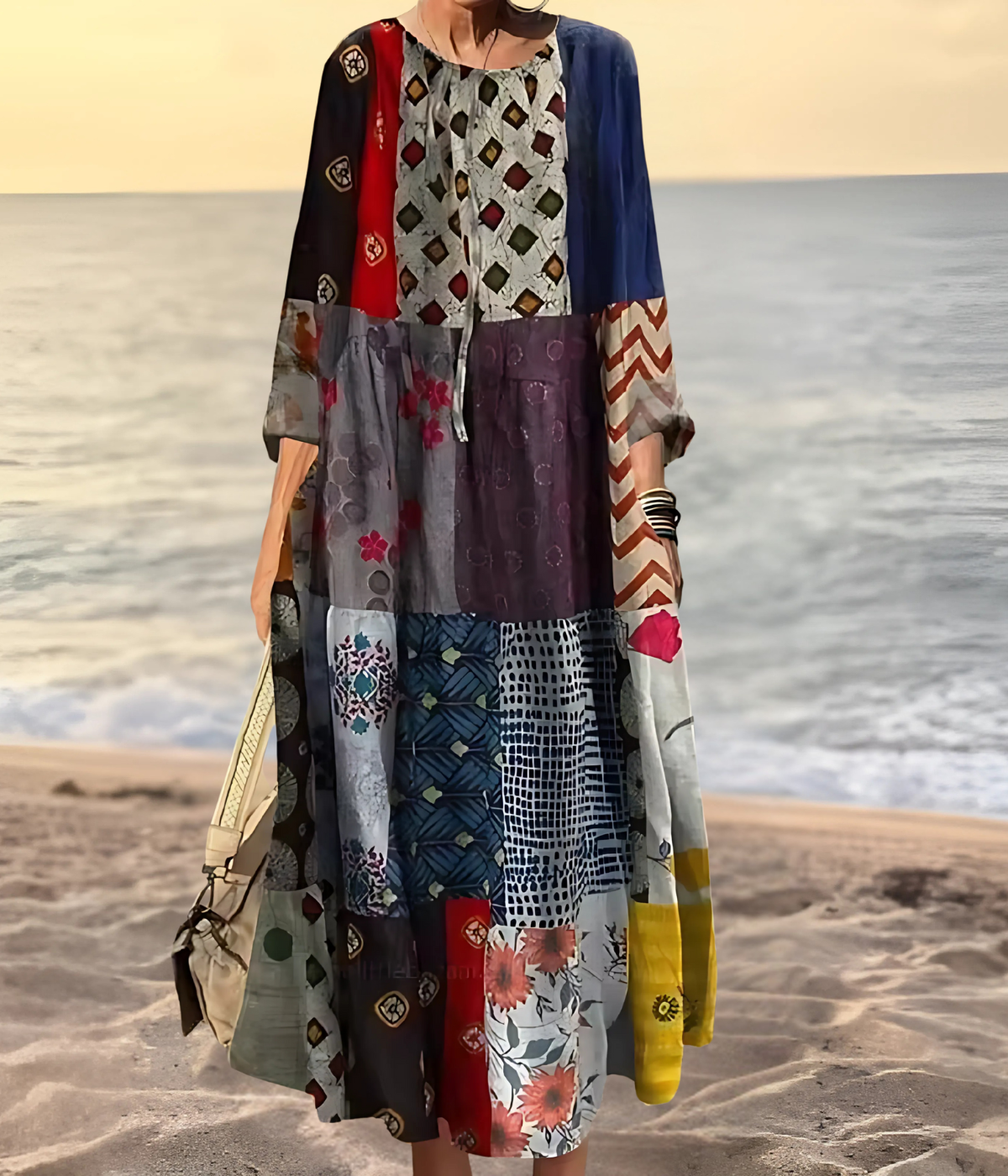 マルチスタイルオーバーサイズロングワンピース