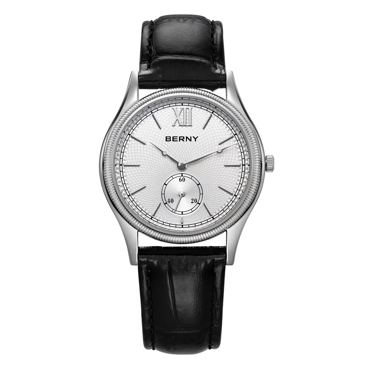 バーニー クラシック レザー ストラップ ウォッチ, 38mm