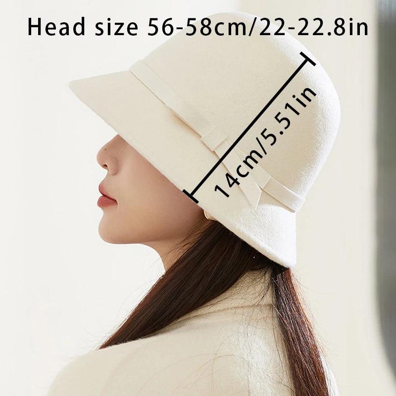 暖かくて快適でおしゃれな女性用キャップ