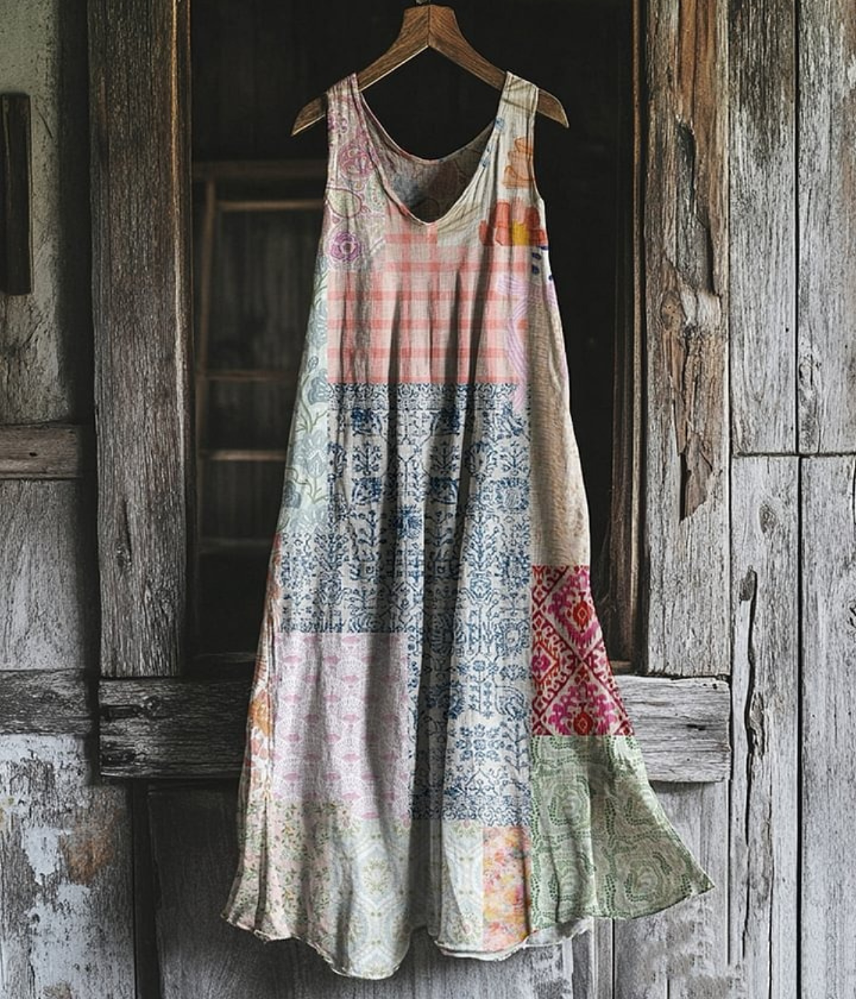 ヴィンテージ・ノースリーブ・ドレス