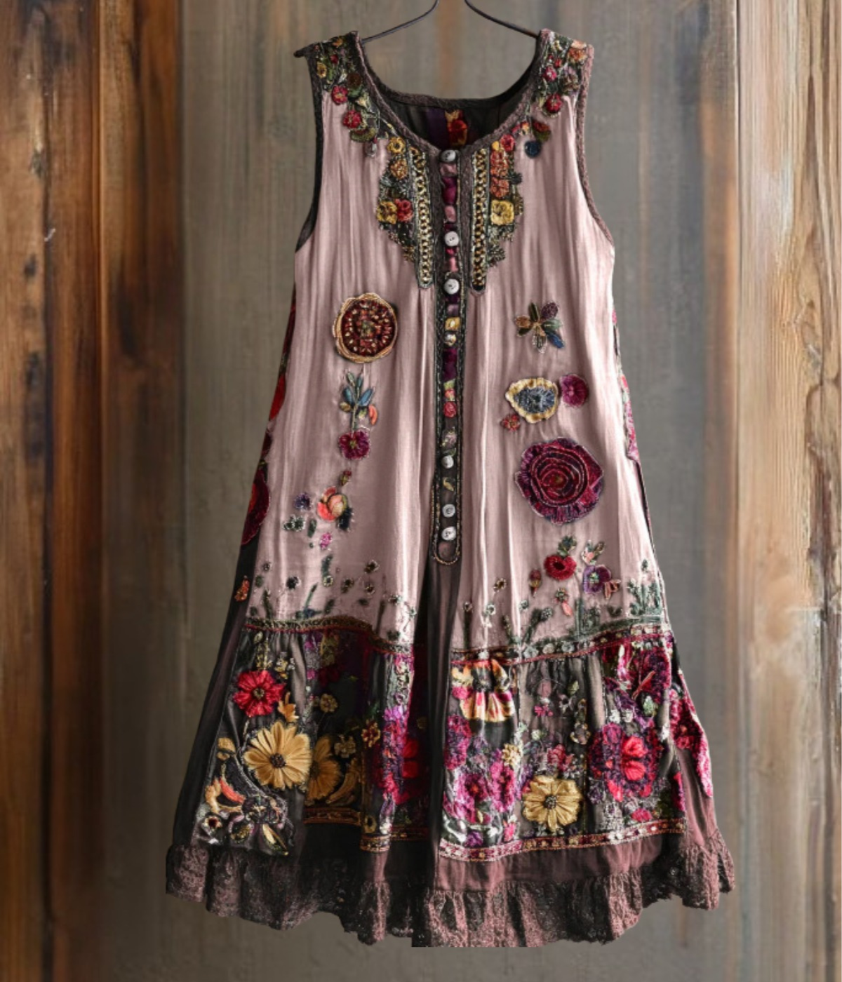 ノースリーブ・タイムレス・ドレス