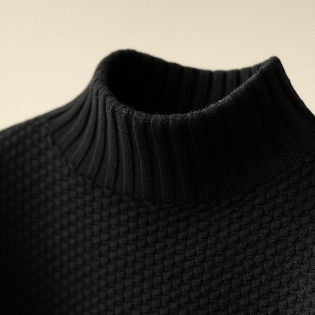 長袖タートルネック