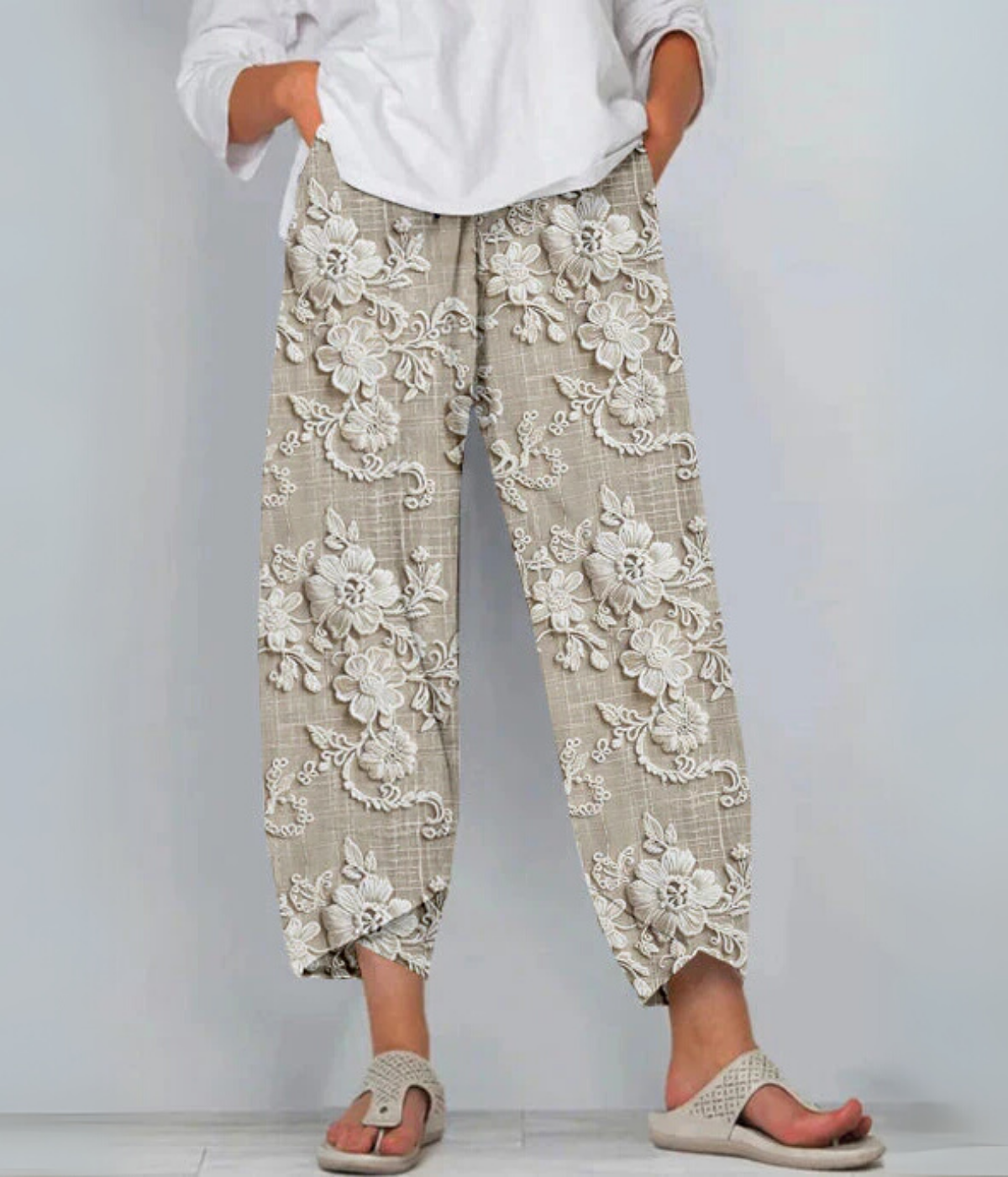 タイムレス・フローラル・パンツ