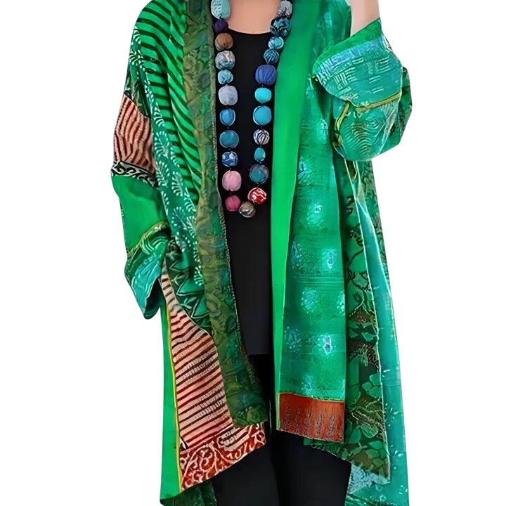 カラフルな夏用着物