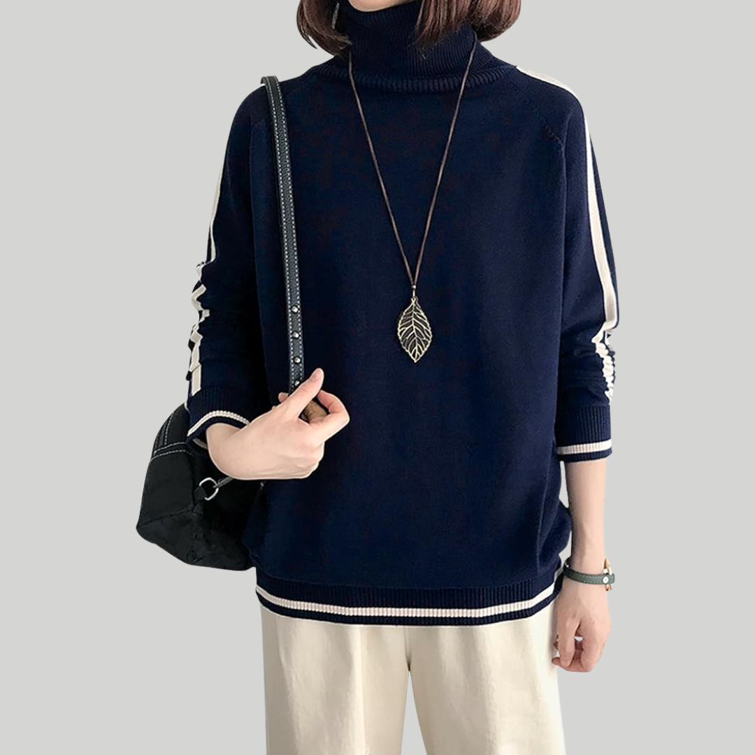 ニット ハイネックセーター