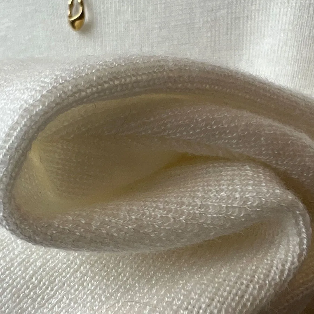 ニットモックネックTシャツ