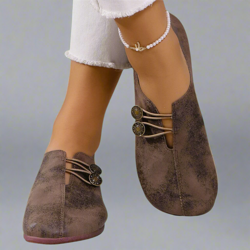 プレミアム山羊スエードのモカシン