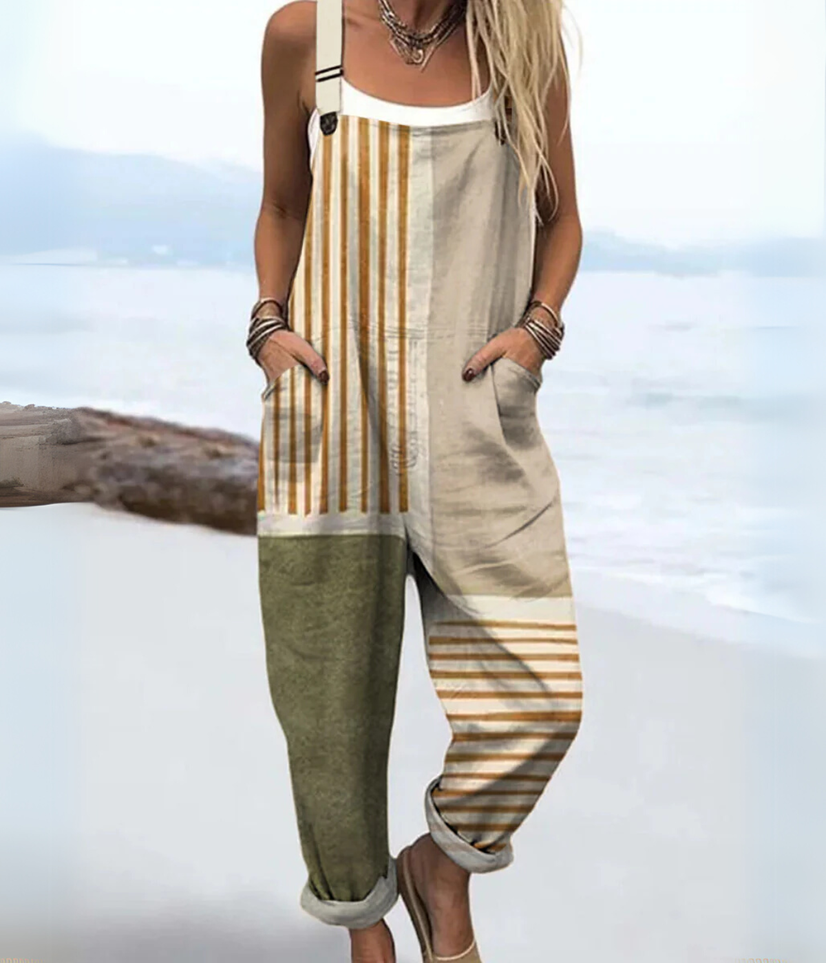 サマージャンプスーツ