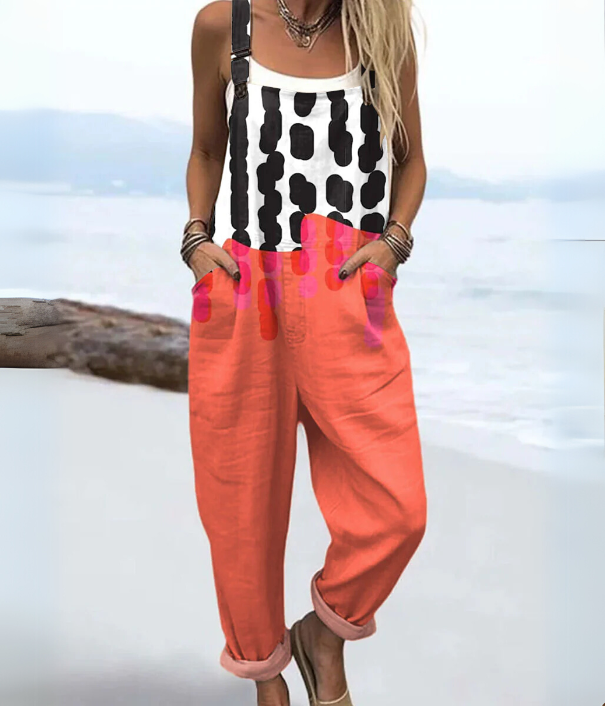 サマージャンプスーツ