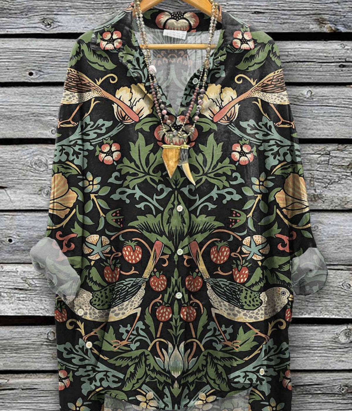 ガーデンプリント ドレス