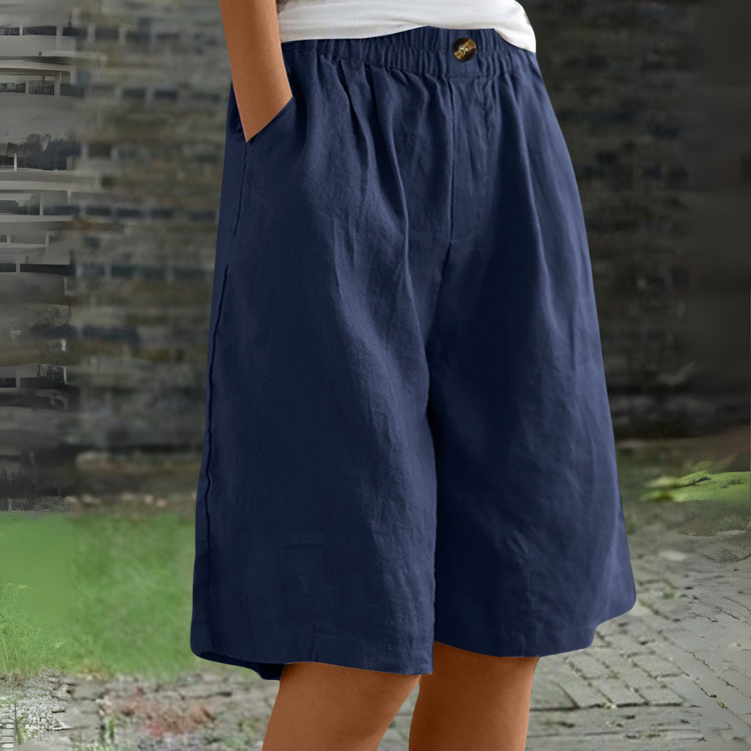 紺ルーズパンツ