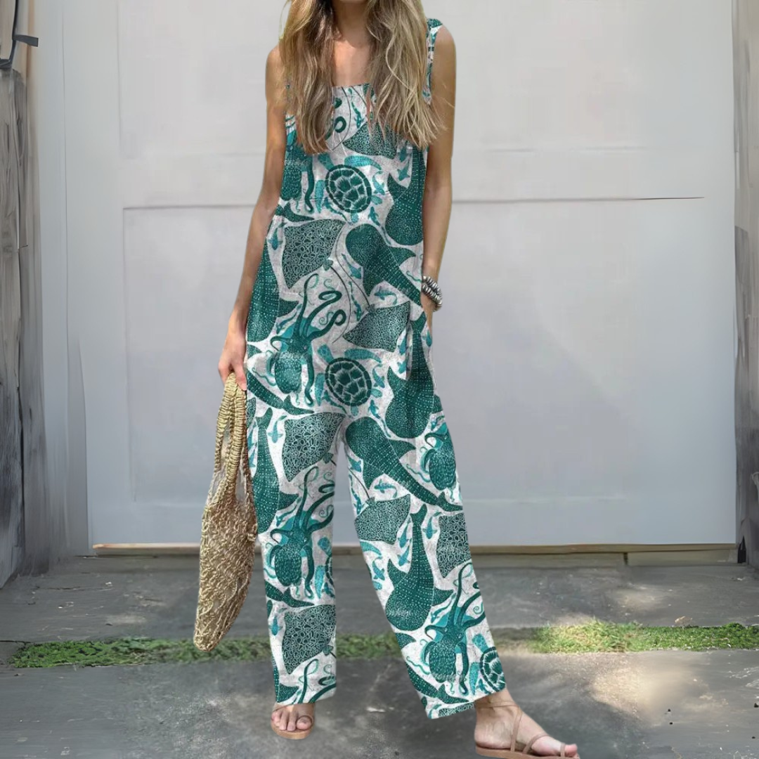 ノースリーブプリントセット