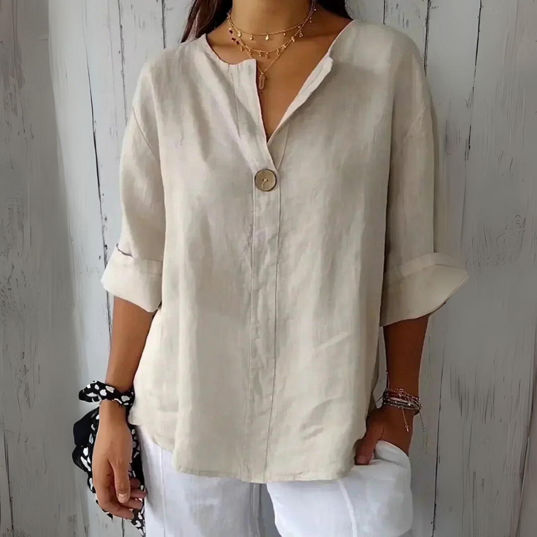 リラックスボタン サマーシャツ