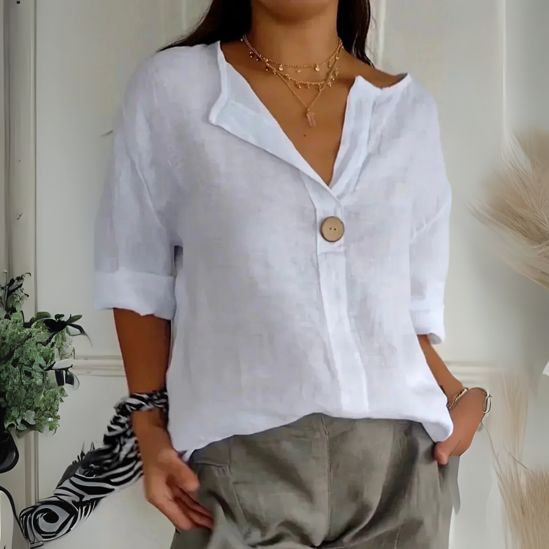 リラックスボタン サマーシャツ