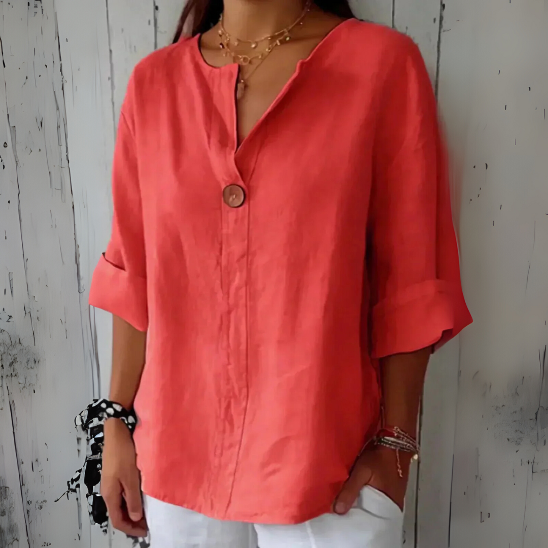 リラックスボタン サマーシャツ