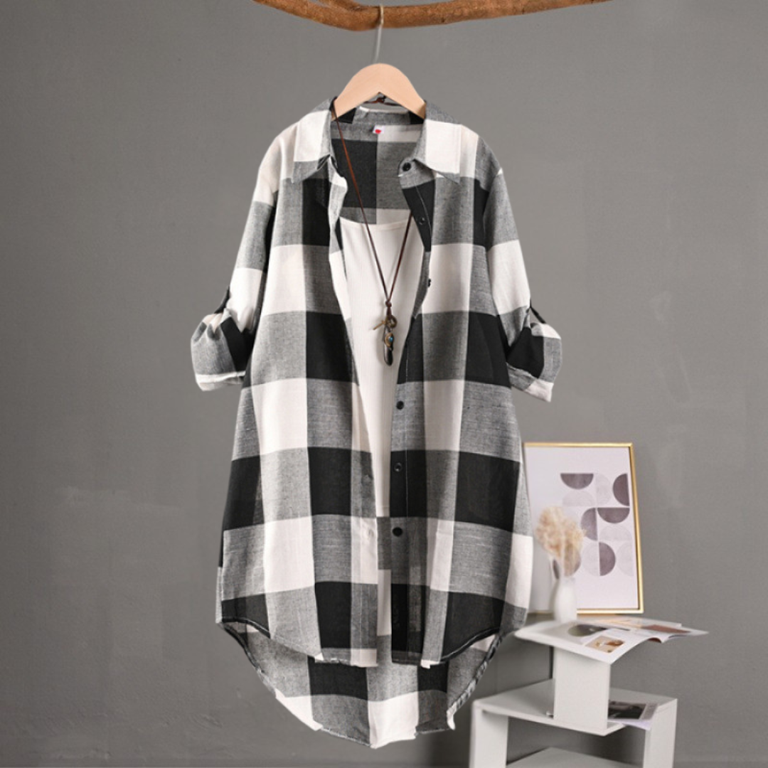 長袖裏起毛サマーシャツ