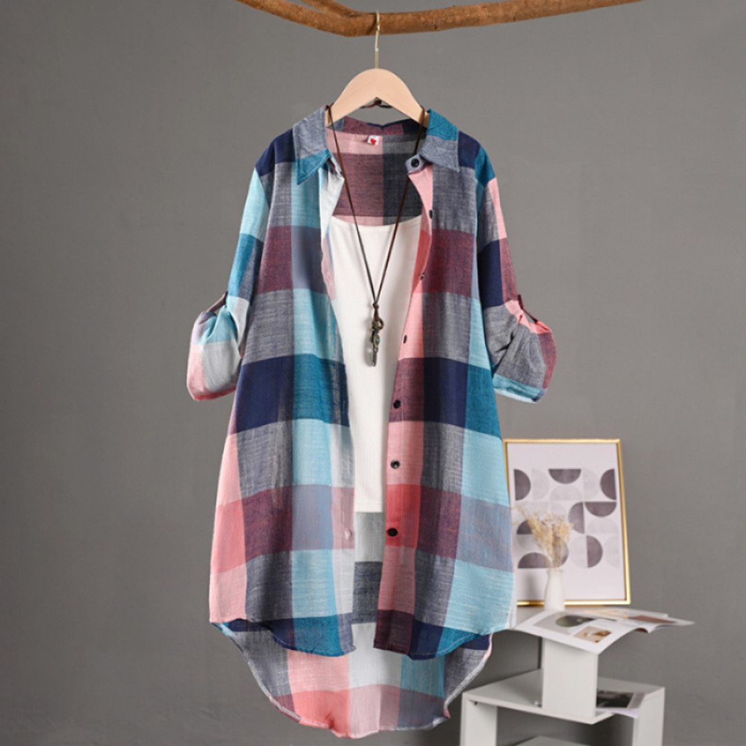 長袖裏起毛サマーシャツ