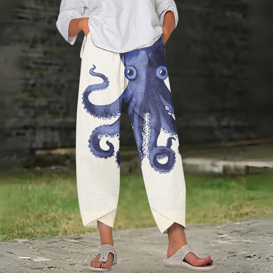 タコ柄サマーパンツ