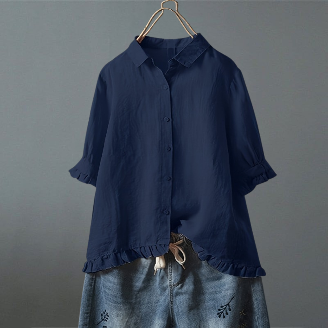 タイムレス 透湿性ブラウス