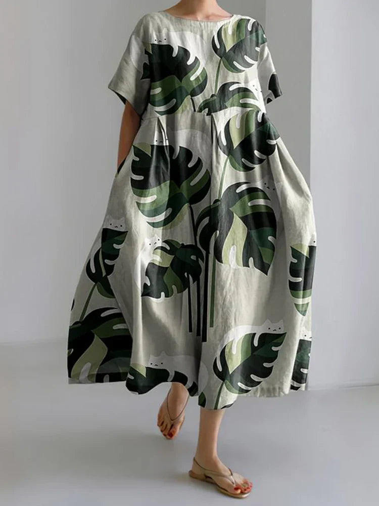 ヤシの葉柄のワイドドレス