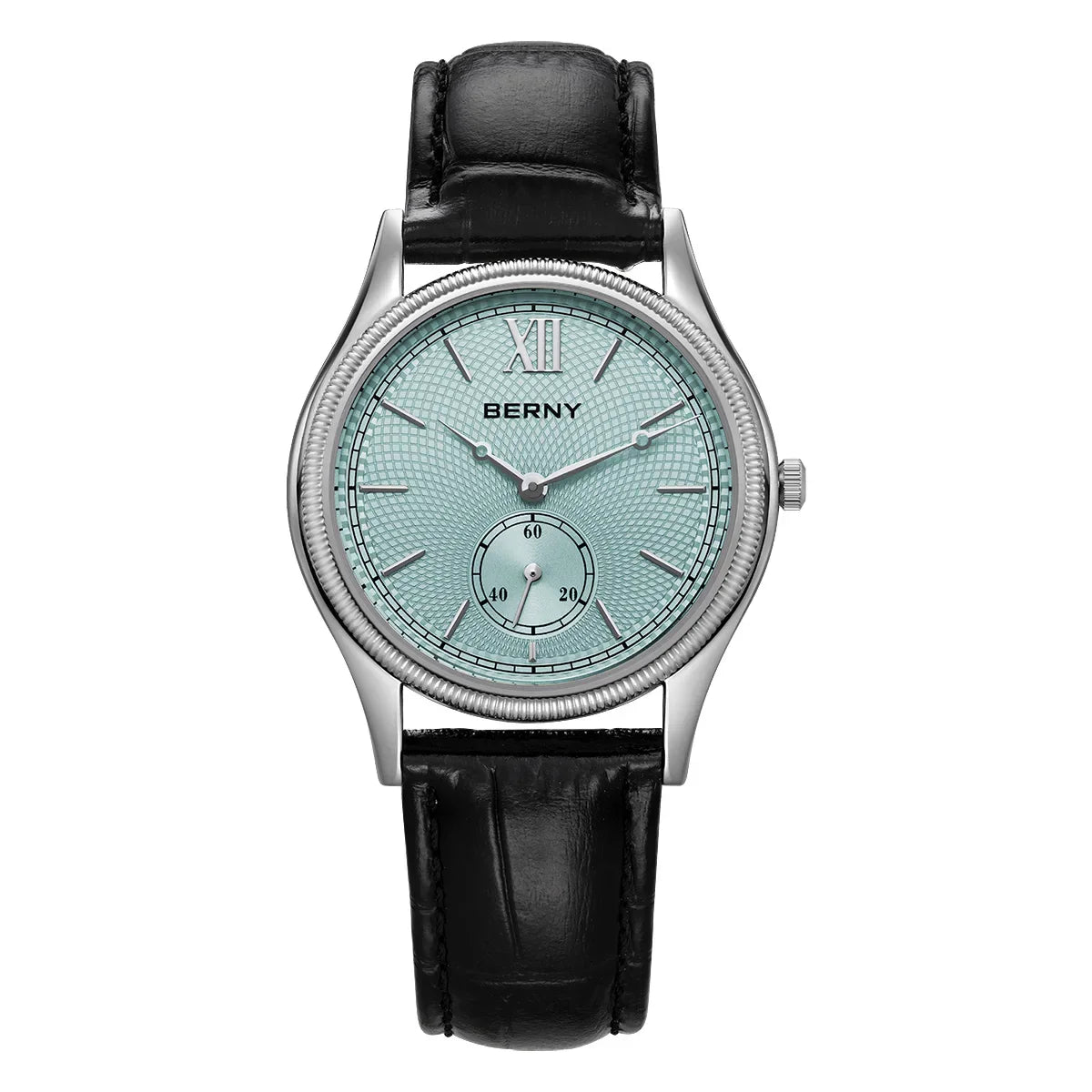 バーニー クラシック レザー ストラップ ウォッチ, 38mm
