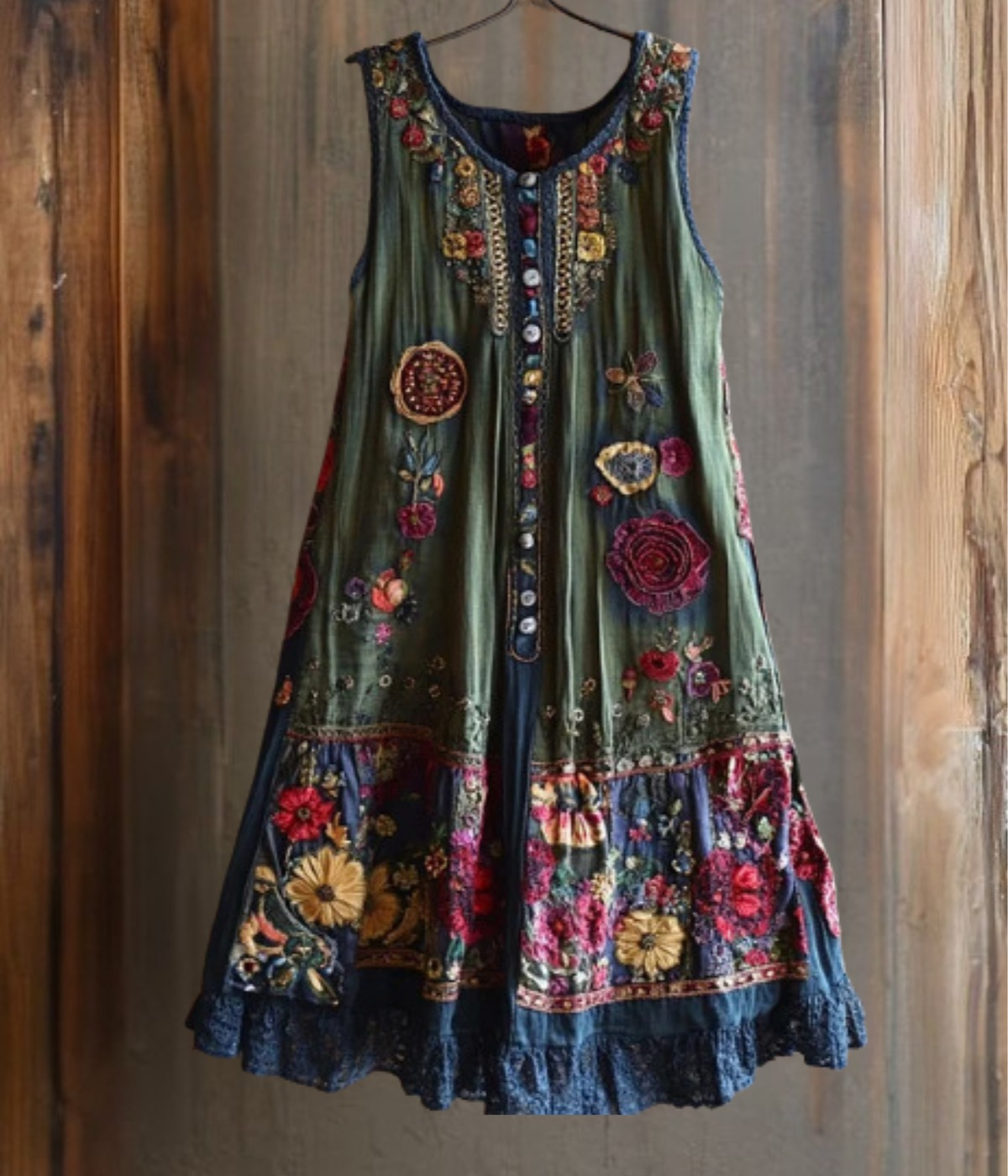 ノースリーブ・タイムレス・ドレス