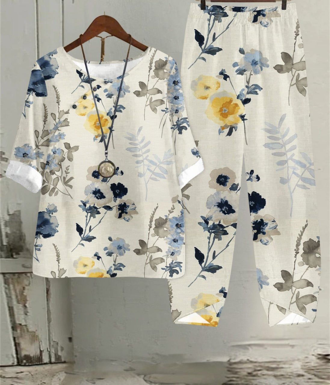 春の花柄アートセット