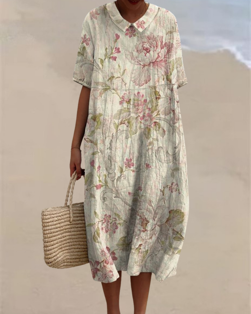 ホワイトガーデンワンピース